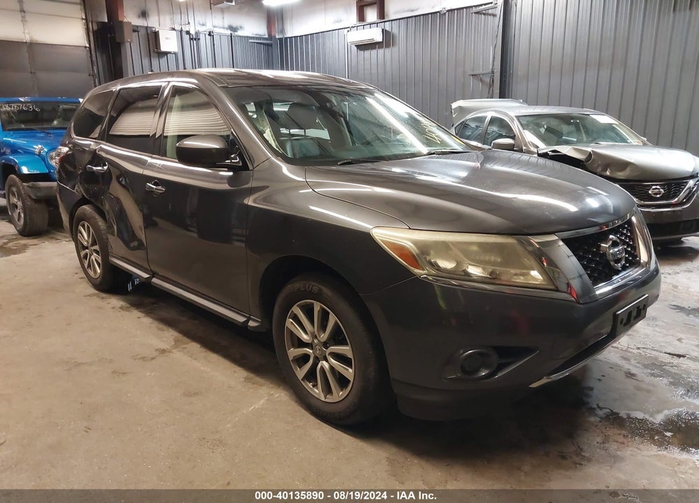 2013 NISSAN PATHFINDER S VIN: 5N1AR2MM4DC663719