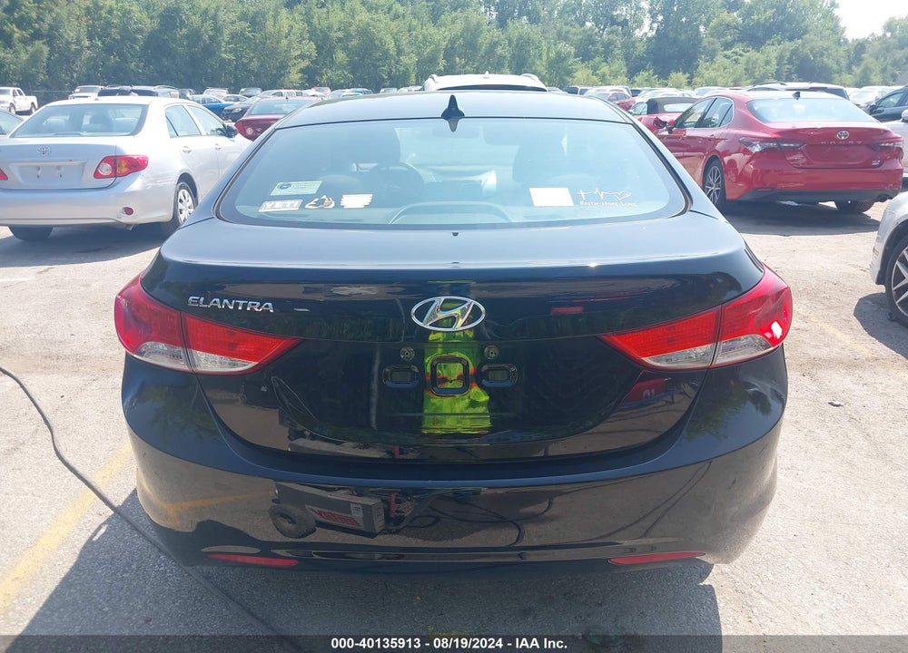 2013 HYUNDAI ELANTRA GLS VIN: KMHDH4AE8DU007106