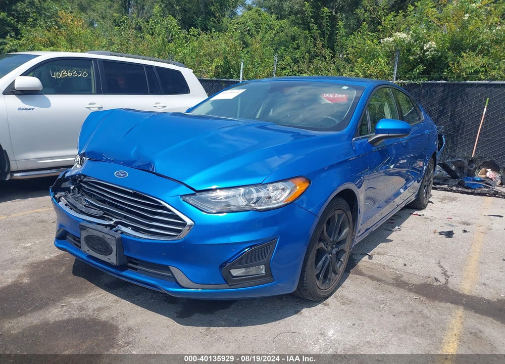2019 FORD FUSION SE VIN: 3FA6P0HD5KR133259
