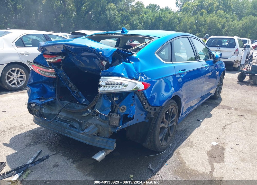 2019 FORD FUSION SE VIN: 3FA6P0HD5KR133259