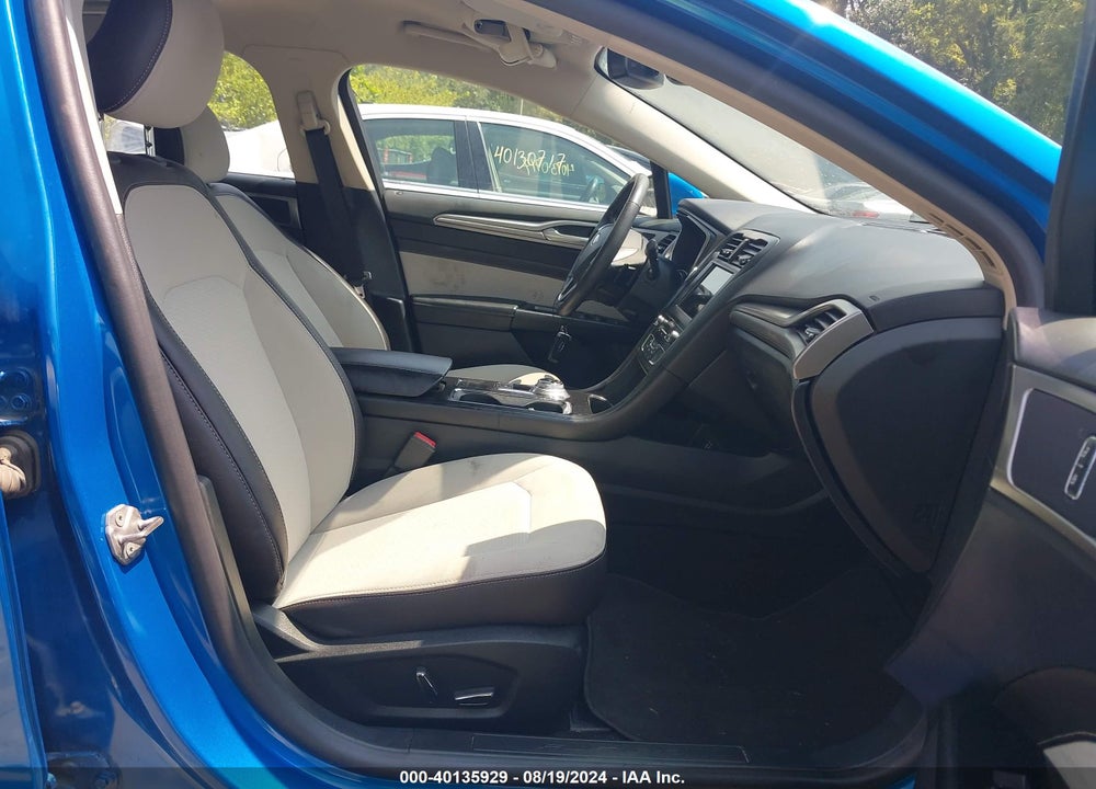 2019 FORD FUSION SE VIN: 3FA6P0HD5KR133259