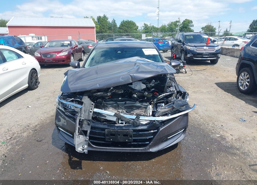 2019 HONDA ACCORD HYBRID EX VIN: 1HGCV3F40KA008933