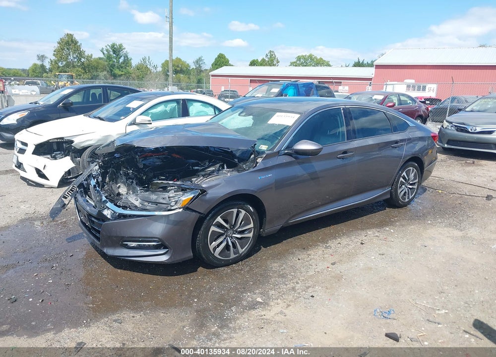 2019 HONDA ACCORD HYBRID EX VIN: 1HGCV3F40KA008933