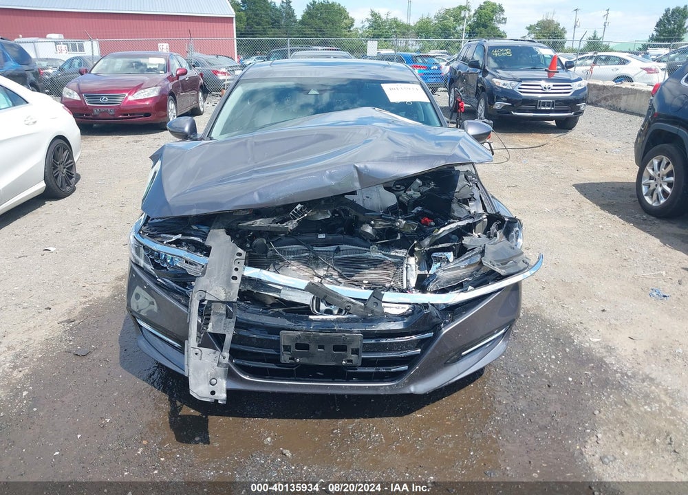 2019 HONDA ACCORD HYBRID EX VIN: 1HGCV3F40KA008933