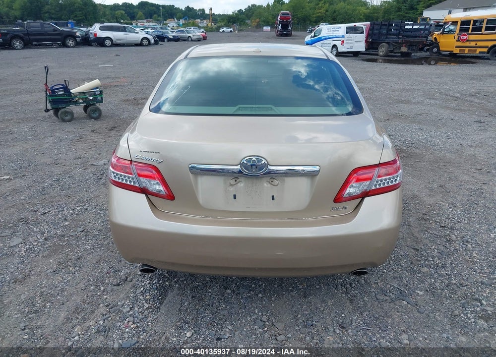 2011 TOYOTA CAMRY XLE V6 VIN: 4T1BK3EK1BU119987