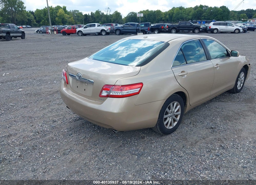 2011 TOYOTA CAMRY XLE V6 VIN: 4T1BK3EK1BU119987