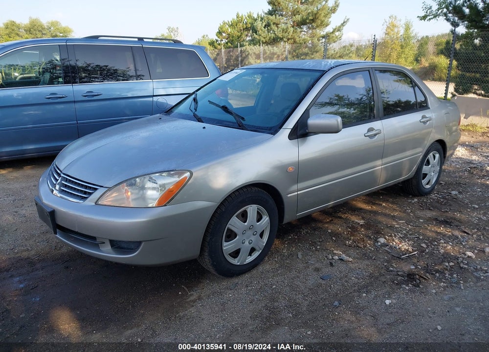 2006 MITSUBISHI LANCER ES/SE VIN: JA3AJ26E16U052558
