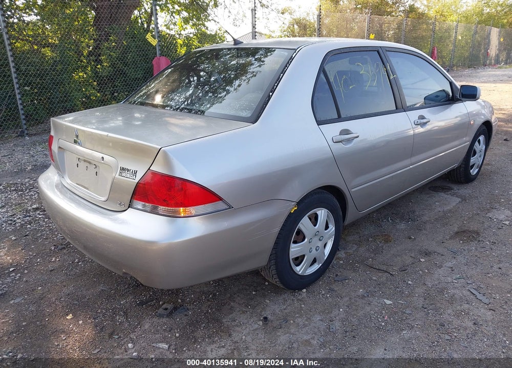 2006 MITSUBISHI LANCER ES/SE VIN: JA3AJ26E16U052558