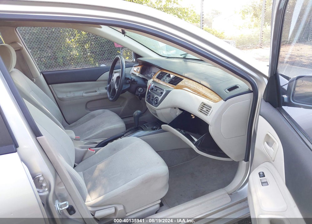 2006 MITSUBISHI LANCER ES/SE VIN: JA3AJ26E16U052558