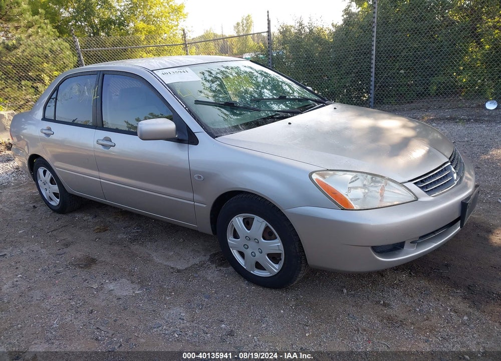 2006 MITSUBISHI LANCER ES/SE VIN: JA3AJ26E16U052558