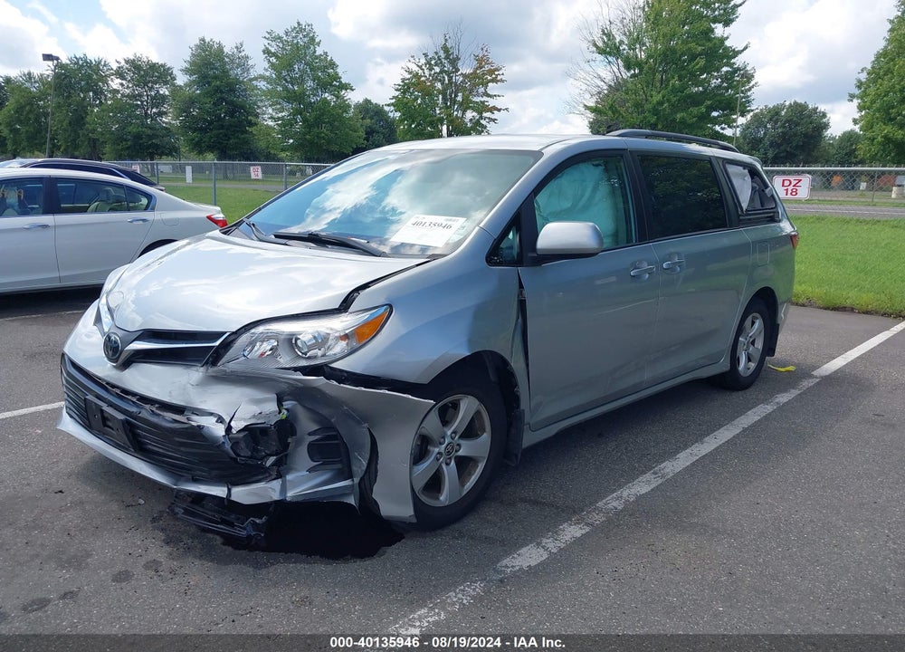 2020 TOYOTA SIENNA LE VIN: 5TDKZ3DC8LS083831