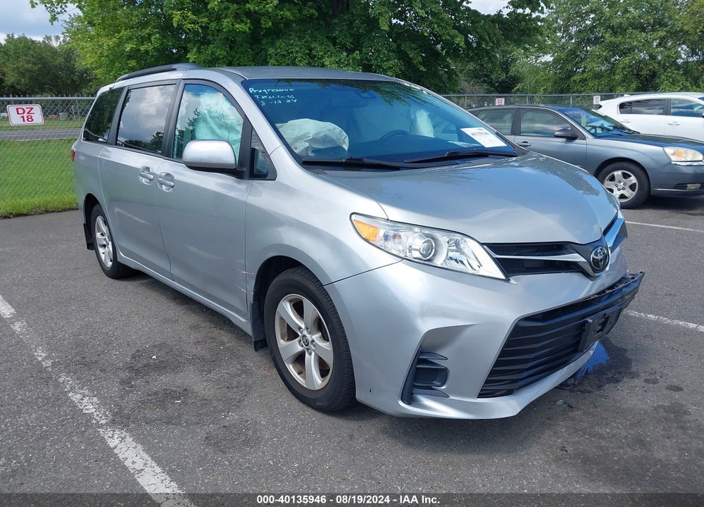 2020 TOYOTA SIENNA LE VIN: 5TDKZ3DC8LS083831