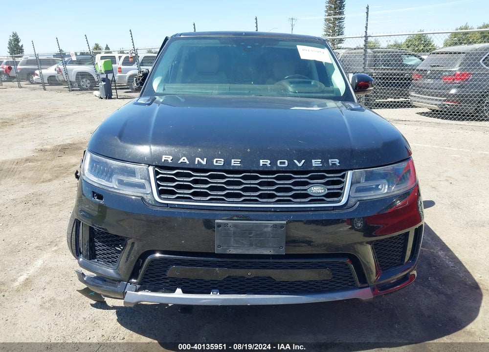 2018 LAND ROVER RANGE ROVER SPORT HSE TD6 VIN: SALWR2RK8JA182048
