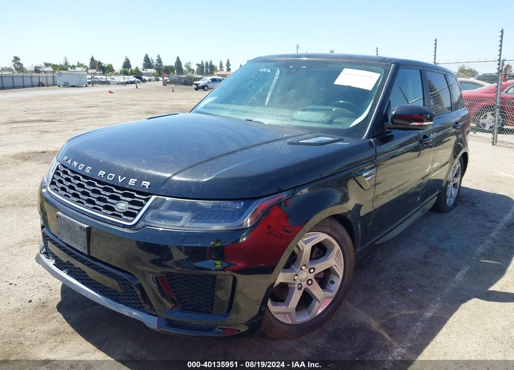 2018 LAND ROVER RANGE ROVER SPORT HSE TD6 VIN: SALWR2RK8JA182048