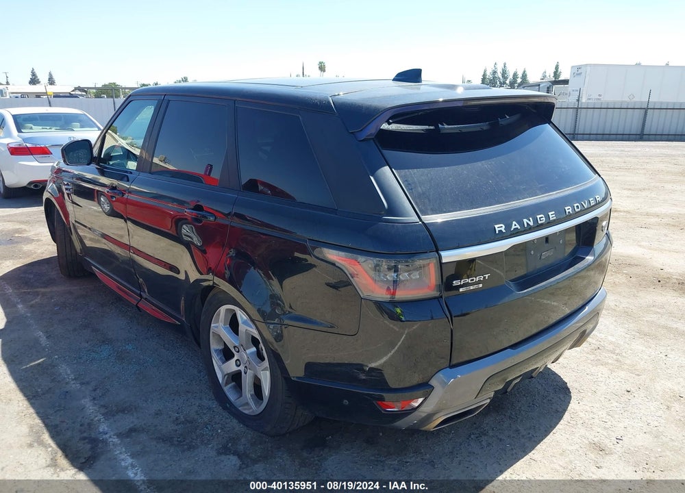 2018 LAND ROVER RANGE ROVER SPORT HSE TD6 VIN: SALWR2RK8JA182048