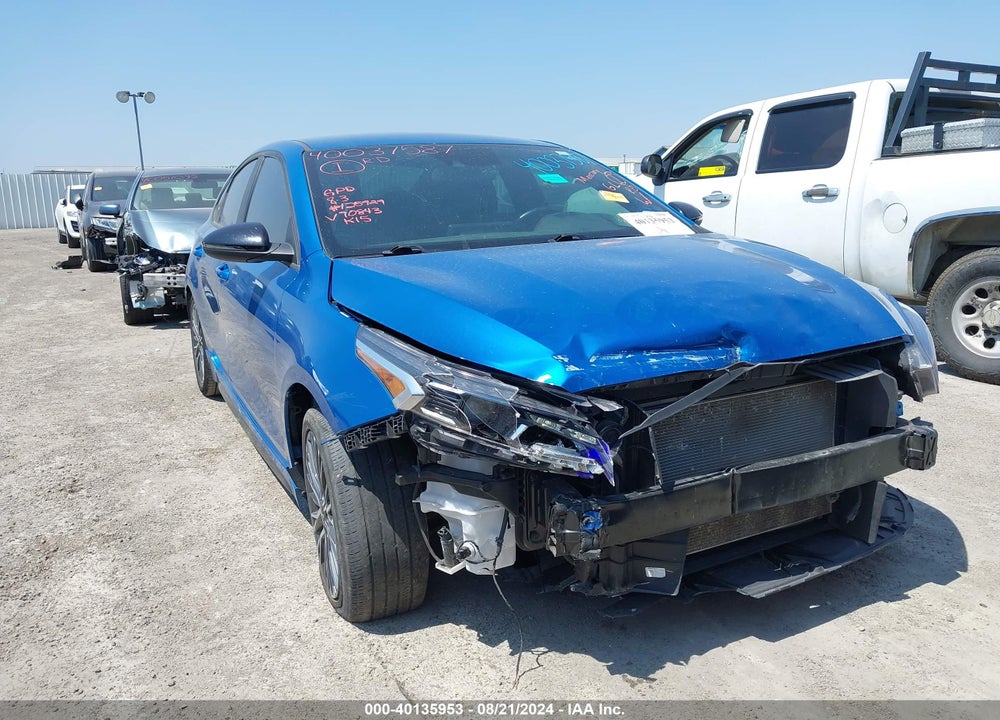 2022 KIA FORTE GT LINE VIN: 3KPF54AD5NE490843