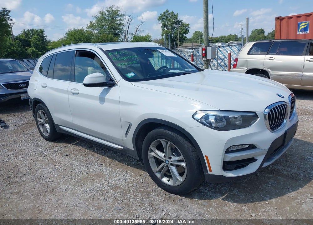 2019 BMW X3 SDRIVE30I VIN: 5UXTR7C50KLE97640
