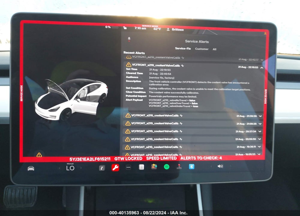 2020 TESLA MODEL 3 STANDARD RANGE PLUS REAR-WHEEL DRIVE/STANDARD RANGE REAR-WHEEL DRIVE VIN: 5YJ3E1EA2LF615211
