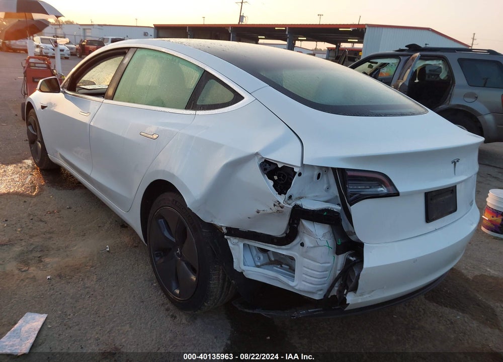 2020 TESLA MODEL 3 STANDARD RANGE PLUS REAR-WHEEL DRIVE/STANDARD RANGE REAR-WHEEL DRIVE VIN: 5YJ3E1EA2LF615211