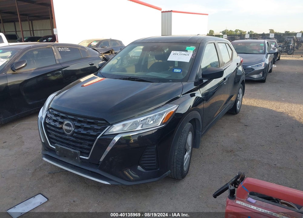 2022 NISSAN KICKS S XTRONIC CVT VIN: 3N1CP5BVXNL482200