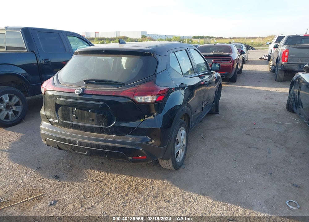 2022 NISSAN KICKS S XTRONIC CVT VIN: 3N1CP5BVXNL482200