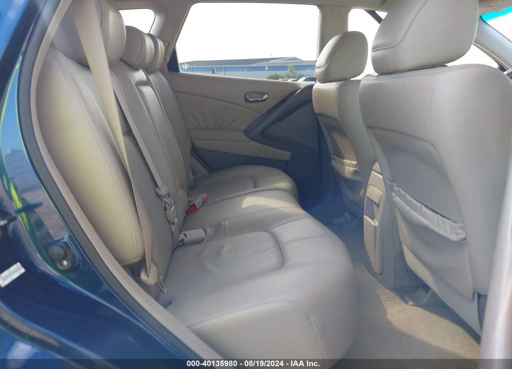 2009 NISSAN MURANO LE VIN: JN8AZ18W29W116694