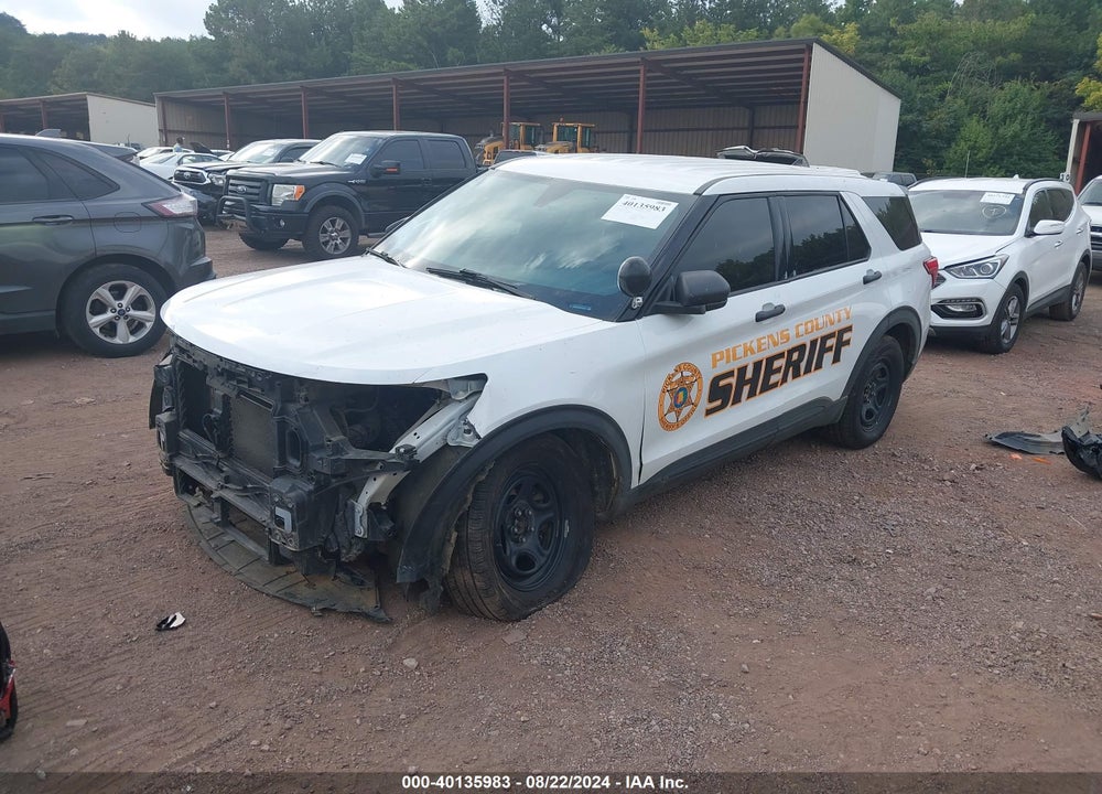 2022 FORD POLICE INTERCEPTOR UTILITY VIN: 1FM5K8AB6NGA54301