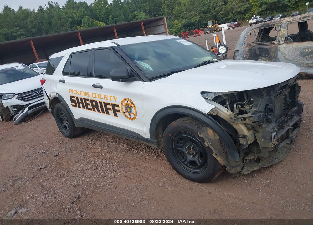 2022 FORD POLICE INTERCEPTOR UTILITY VIN: 1FM5K8AB6NGA54301