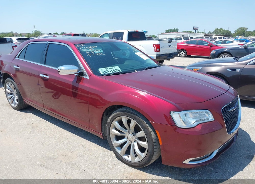 2019 CHRYSLER 300 LIMITED VIN: 2C3CCAEG2KH566065