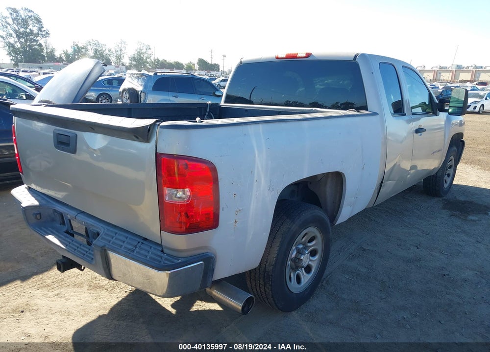 2008 CHEVROLET SILVERADO 1500 WORK TRUCK VIN: 1GCEC19C48Z279251