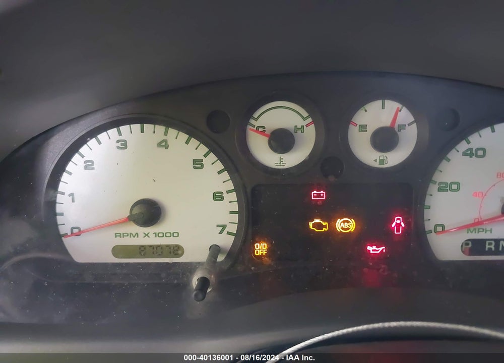2004 RANGER FORD  EDGE/TREMOR/XL/XLT VIN: 1FTYR14U84PA38374