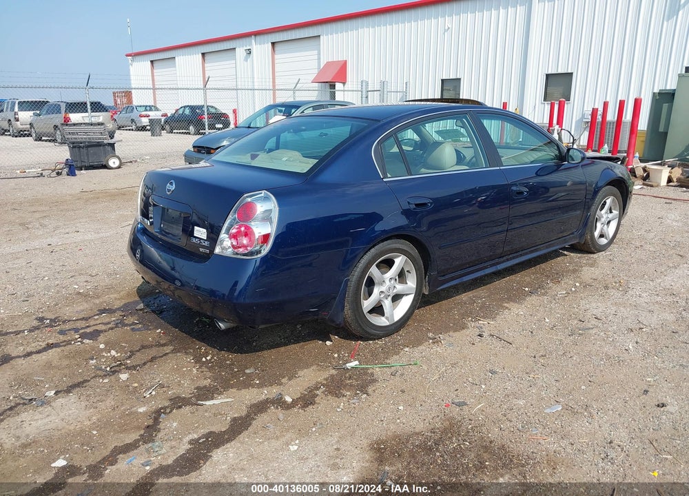 2005 NISSAN ALTIMA 3.5 SE VIN: 1N4BL11D95C171168