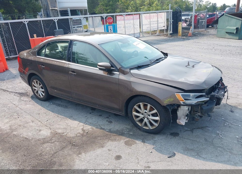 2013 VOLKSWAGEN JETTA 2.5L SE VIN: 3VWBP7AJ3DM427175