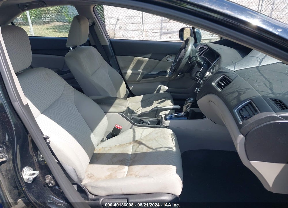 2014 HONDA CIVIC LX VIN: 19XFB2F5XEE026753