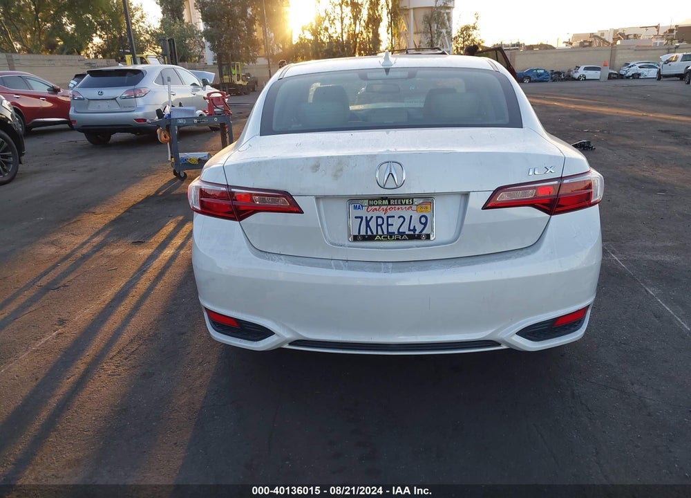 2016 ACURA ILX PREMIUM PACKAGE/TECHNOLOGY PLUS PACKAGE VIN: 19UDE2F75GA005459