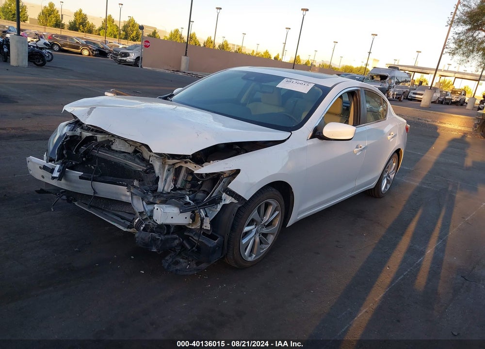 2016 ACURA ILX PREMIUM PACKAGE/TECHNOLOGY PLUS PACKAGE VIN: 19UDE2F75GA005459