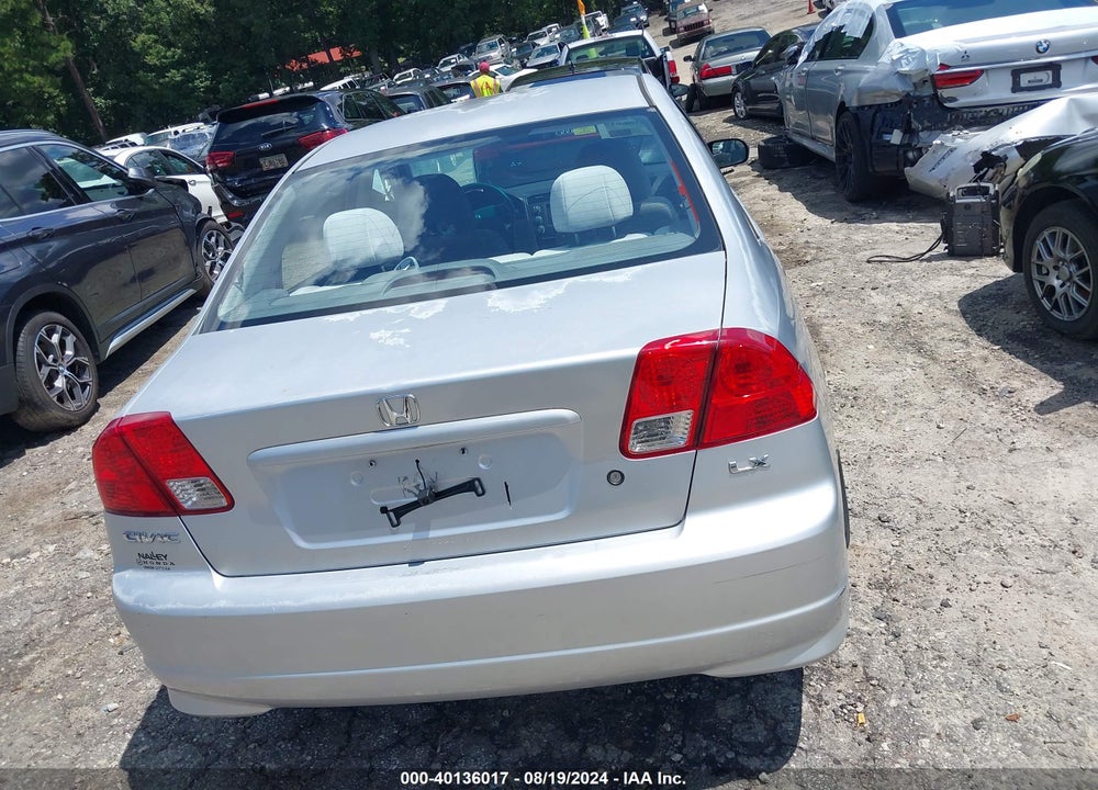 2005 HONDA CIVIC VIN: 2HGES16535H607099