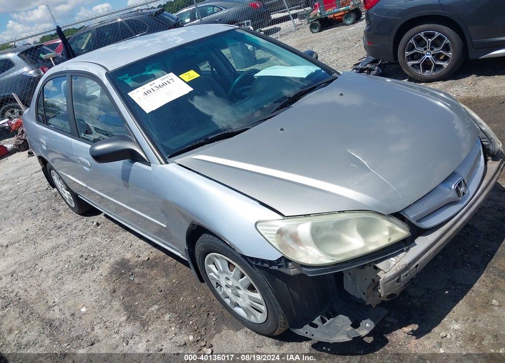 2005 HONDA CIVIC VIN: 2HGES16535H607099
