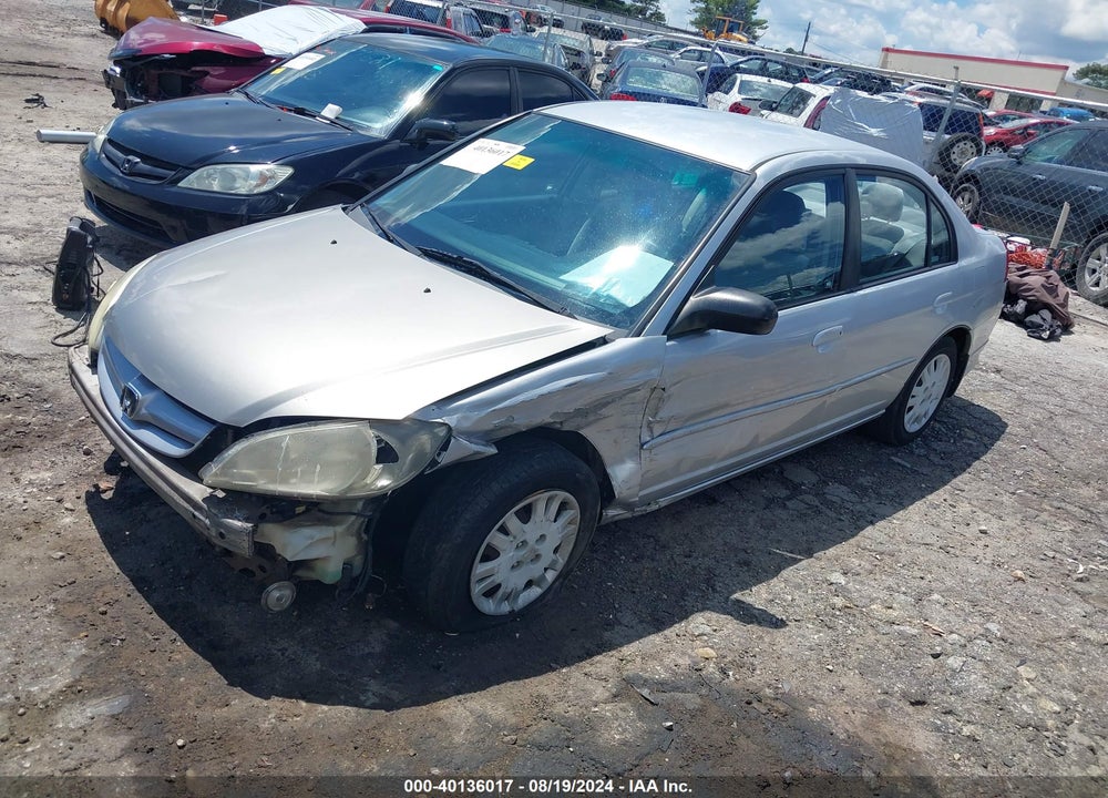 2005 HONDA CIVIC VIN: 2HGES16535H607099