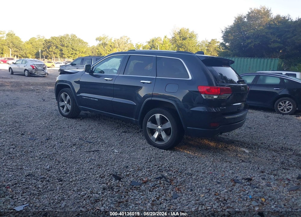 2014 JEEP GRAND CHEROKEE LIMITED VIN: 1C4RJFBG7EC535267