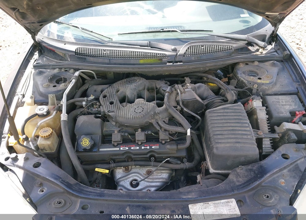 2002 CHRYSLER SEBRING LXI VIN: 1C3EL55R62N317762