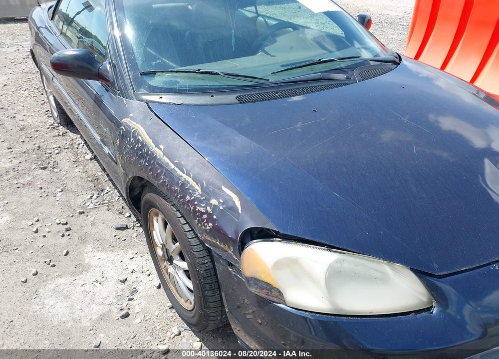2002 CHRYSLER SEBRING LXI VIN: 1C3EL55R62N317762