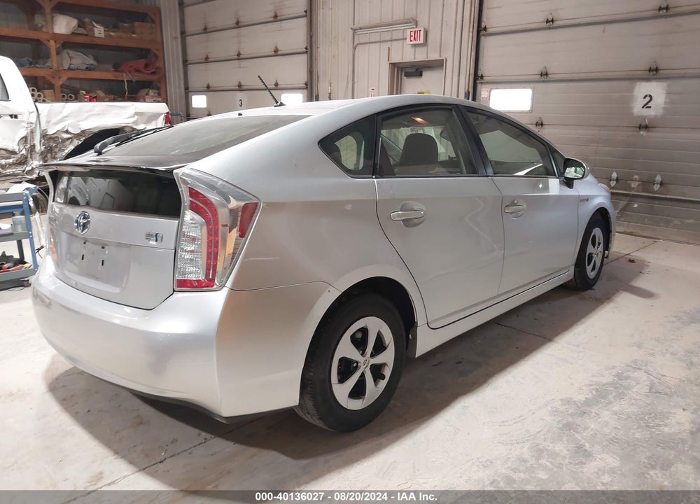 2013 TOYOTA PRIUS TWO VIN: JTDKN3DU2D5627056