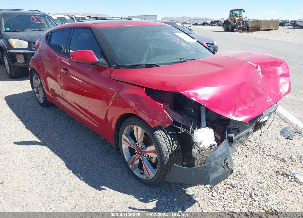 2016 HYUNDAI VELOSTER VIN: KMHTC6ADXGU268593