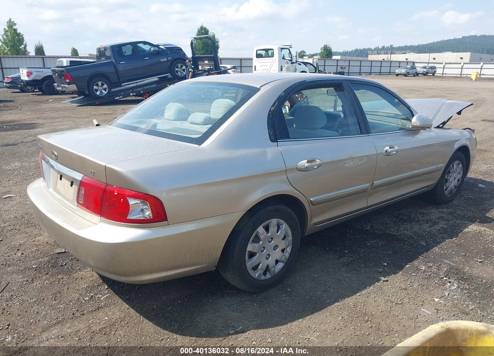 2004 KIA OPTIMA EX/LX VIN: KNAGD126545350868