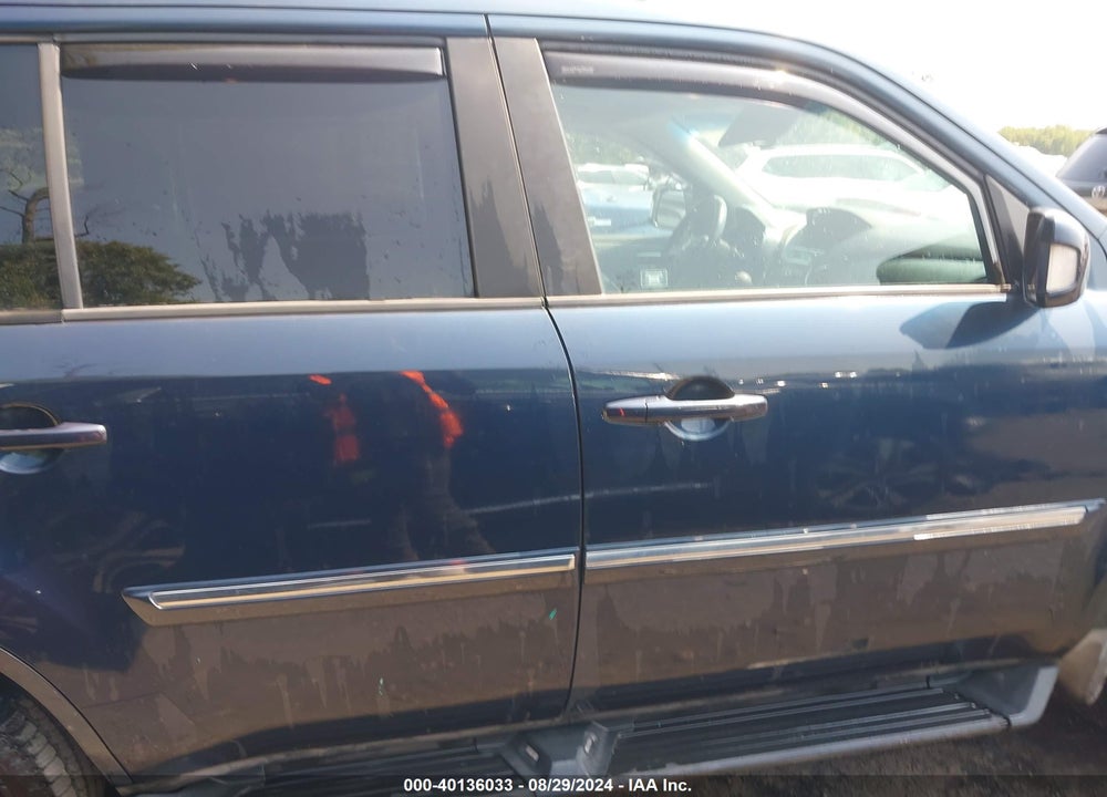 2009 HONDA PILOT TOURING VIN: 5FNYF38829B006880
