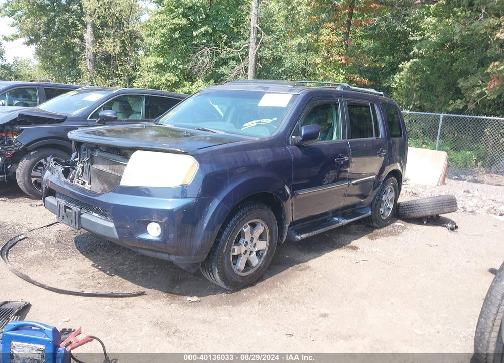 2009 HONDA PILOT TOURING VIN: 5FNYF38829B006880