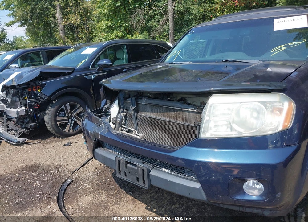2009 HONDA PILOT TOURING VIN: 5FNYF38829B006880