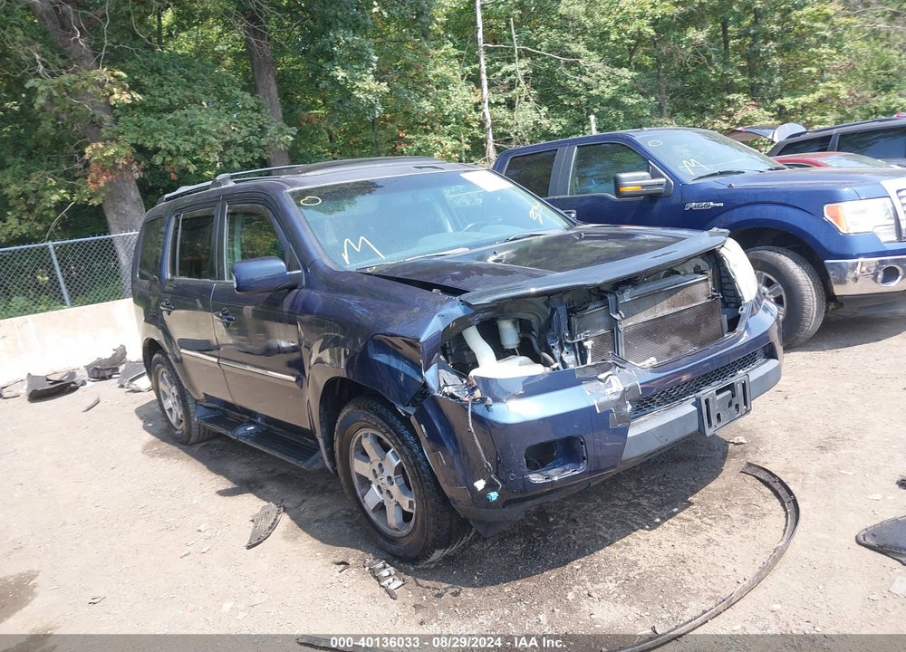 2009 HONDA PILOT TOURING VIN: 5FNYF38829B006880