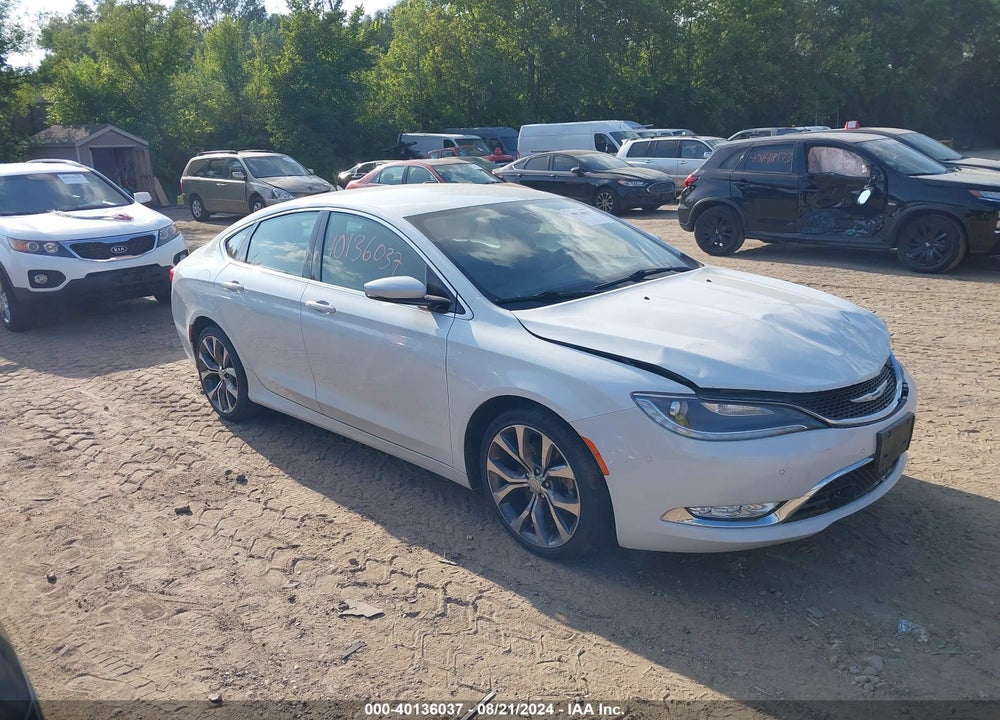 2015 CHRYSLER 200 C VIN: 1C3CCCCG1FN672485